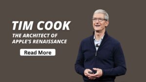 Tim Cook, CEO of Apple, presenting a new product