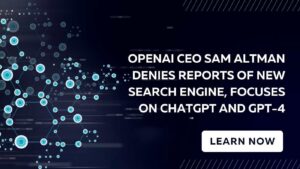 Sam Altman, CEO of OpenAI, discussing company priorities
