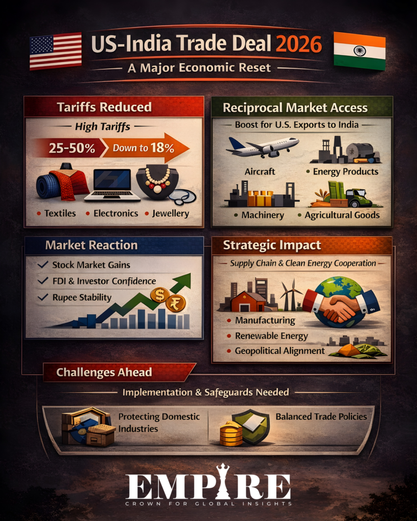 Trade In Deals Trade Deal: US–India Tariff Cuts Boost Exports