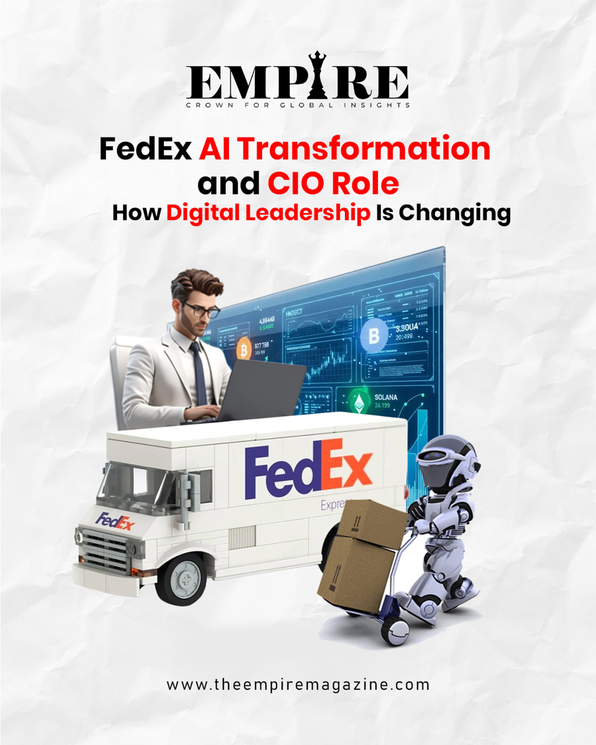 FedEx AI transformation and CIO
