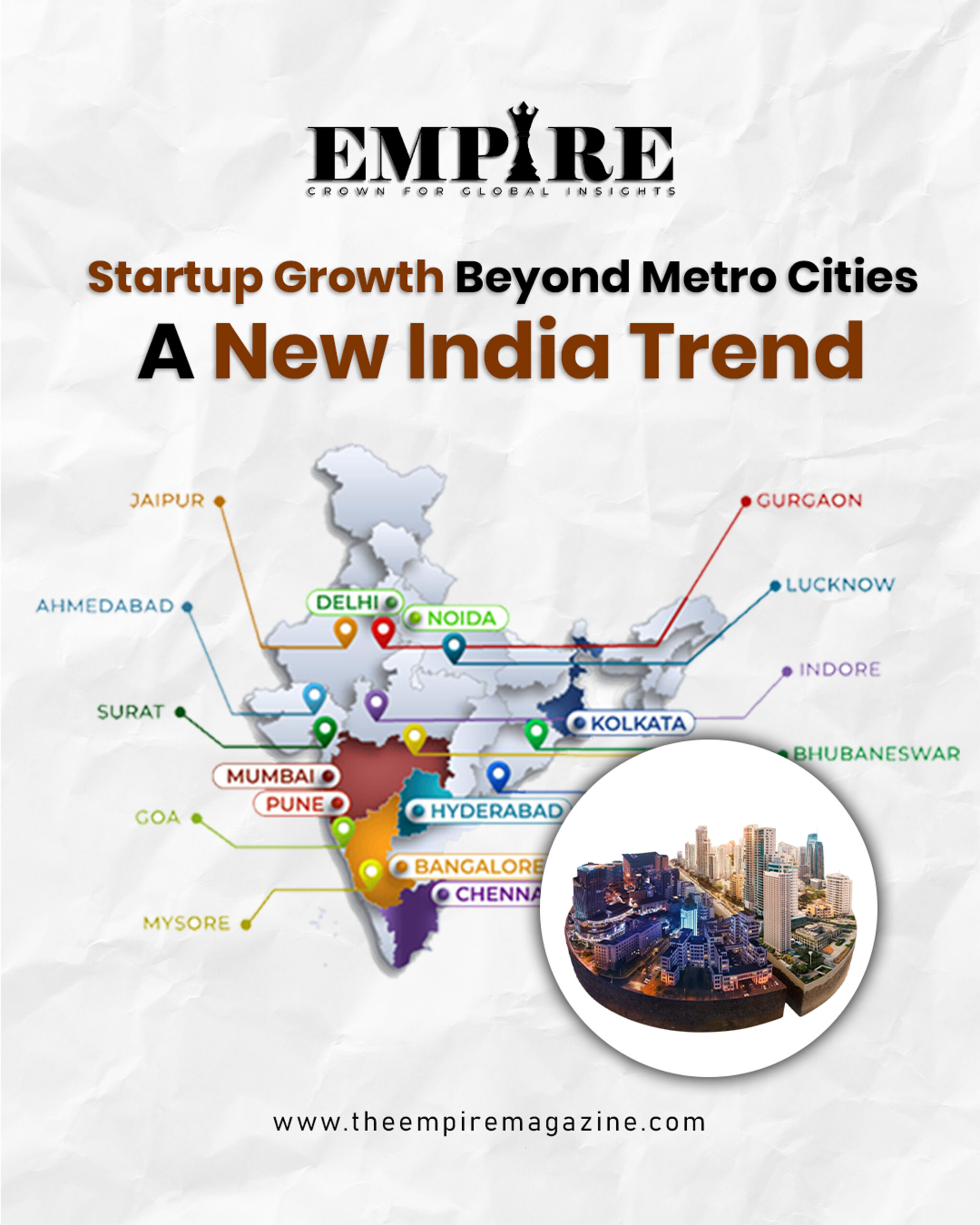 Startup Growth Beyond Metro Cities