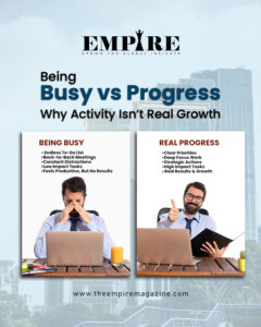 Being Busy vs Progress