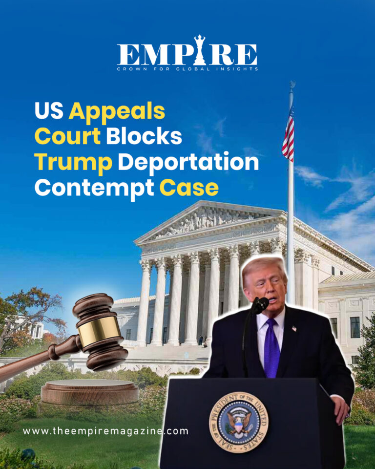 US Appeals Court Blocks Trump Deportation
