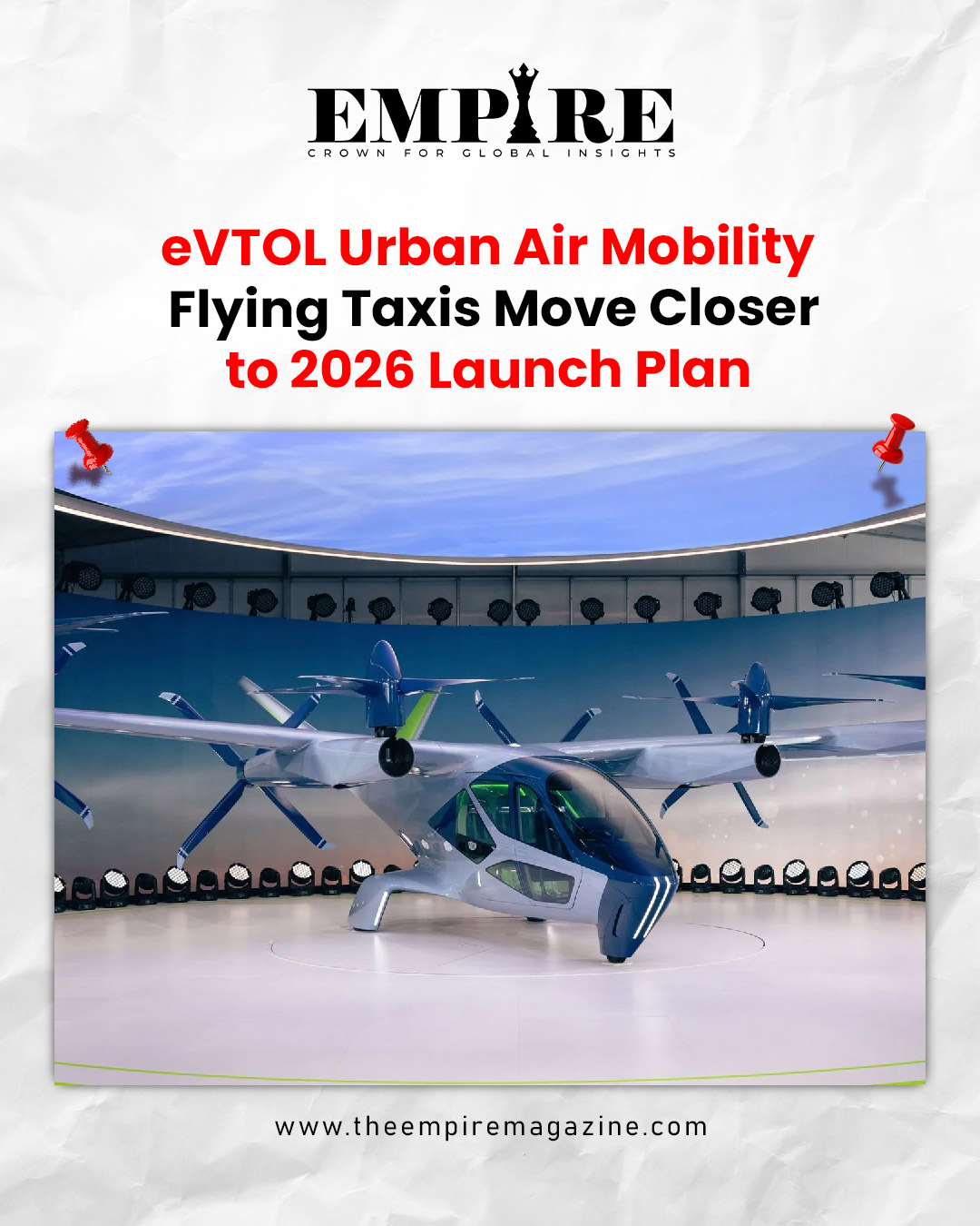 eVTOL Urban Air Mobility