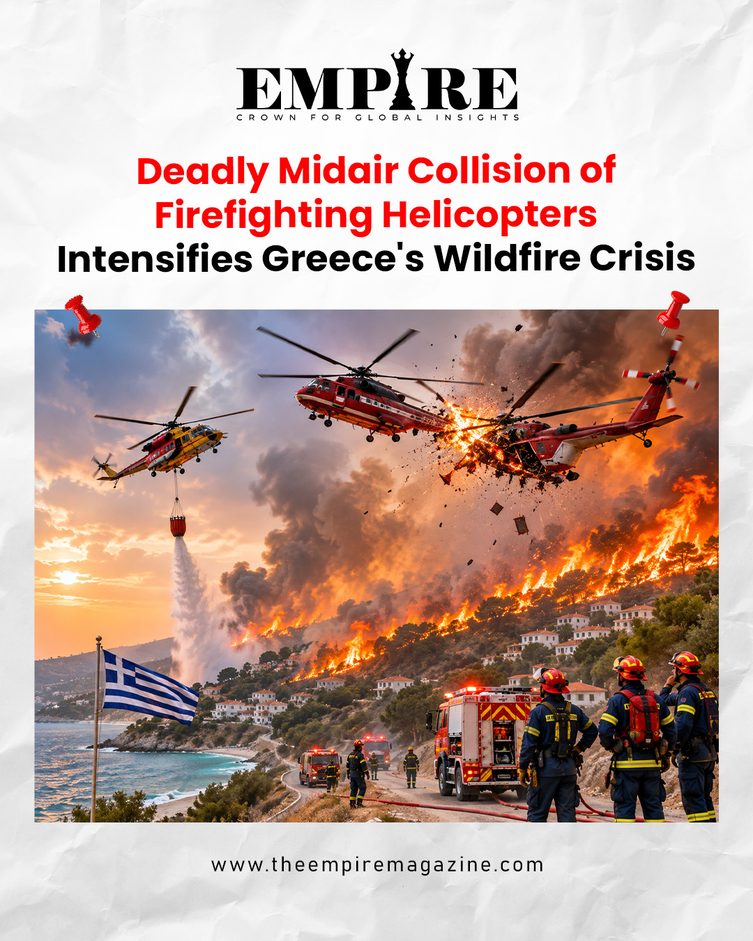 Greece Wildfire Crisis