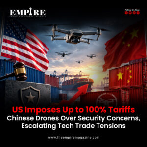 US Imposes Up to 100% Tariffs on Chinese Drones