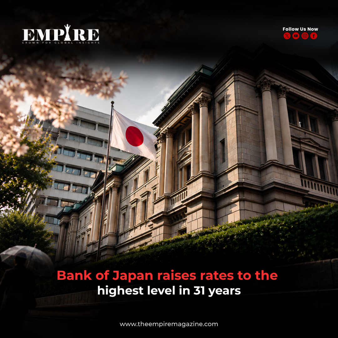 Bank of Japan Raises Rates